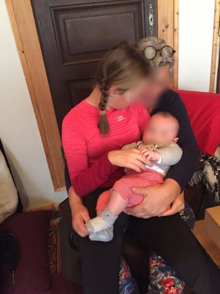 Gros câlin avec Mpie et Zoé