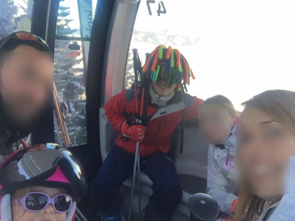 Dans les oeufs pour aller sur les pistes