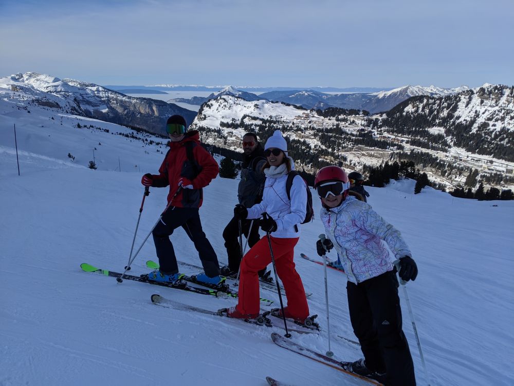 Grand soleil, bonne neige, pure plaisir