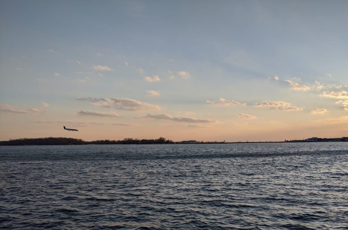 Atterrissage sur l'eau