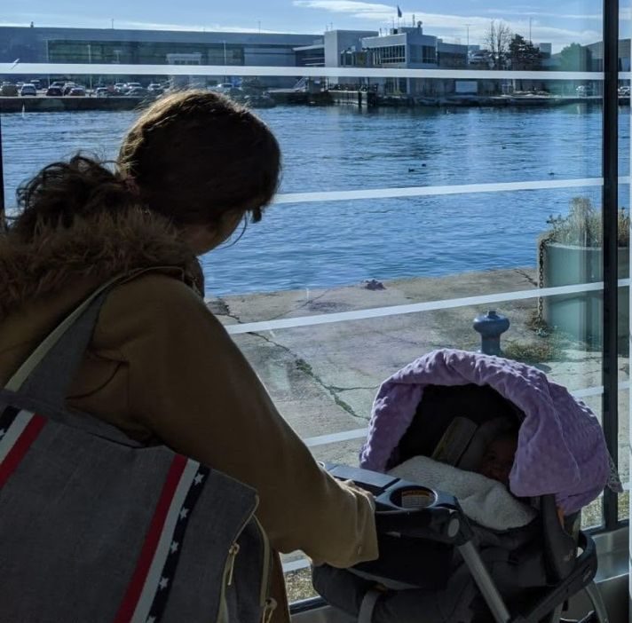 Avant de partir à l'aéroport