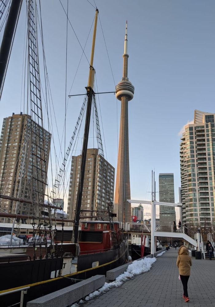 Vue sur la CN Tower