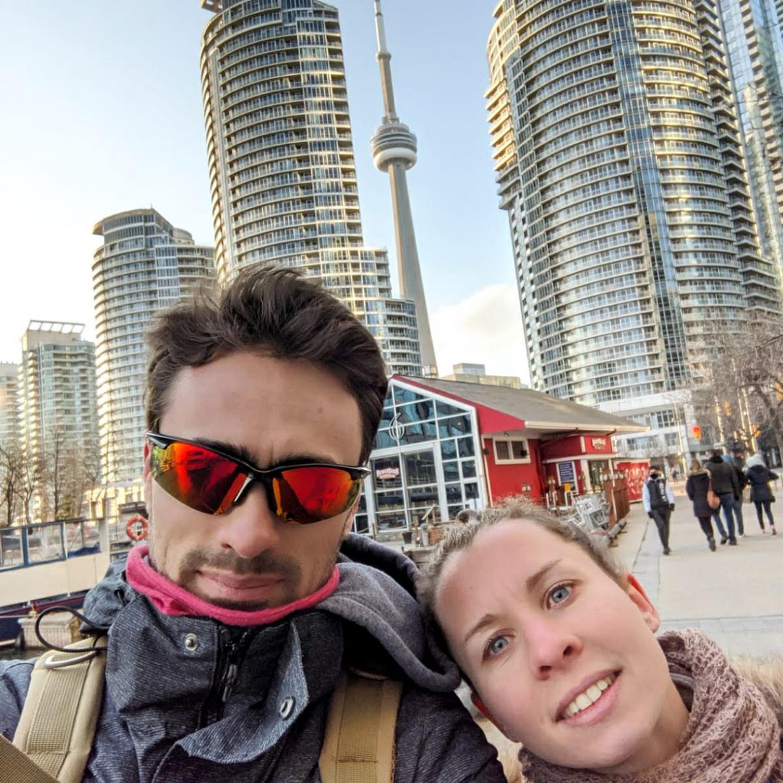 Promenade de fin de journée en famille