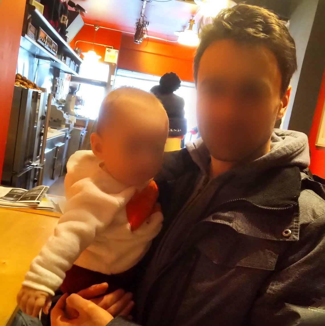 Au comptoir avec papa