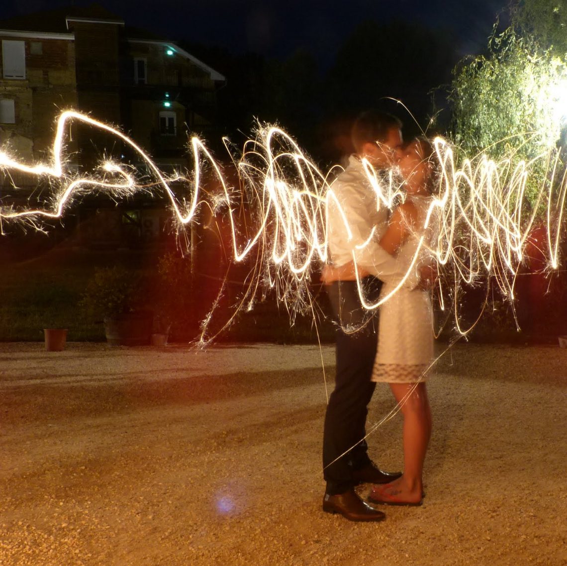 Beaucoup d'amour durant ce mariage