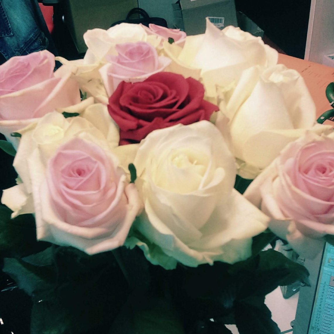 Se faire livrer des fleurs au travail