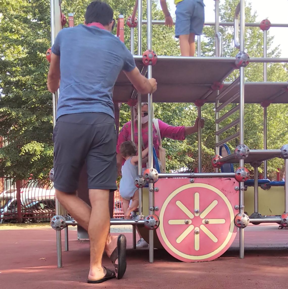 Louise est dans son élément