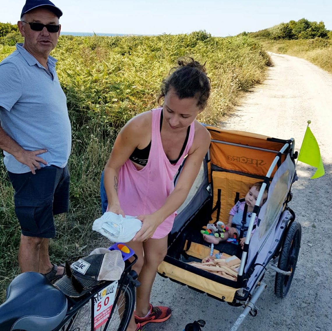La côte sauvage en vélo