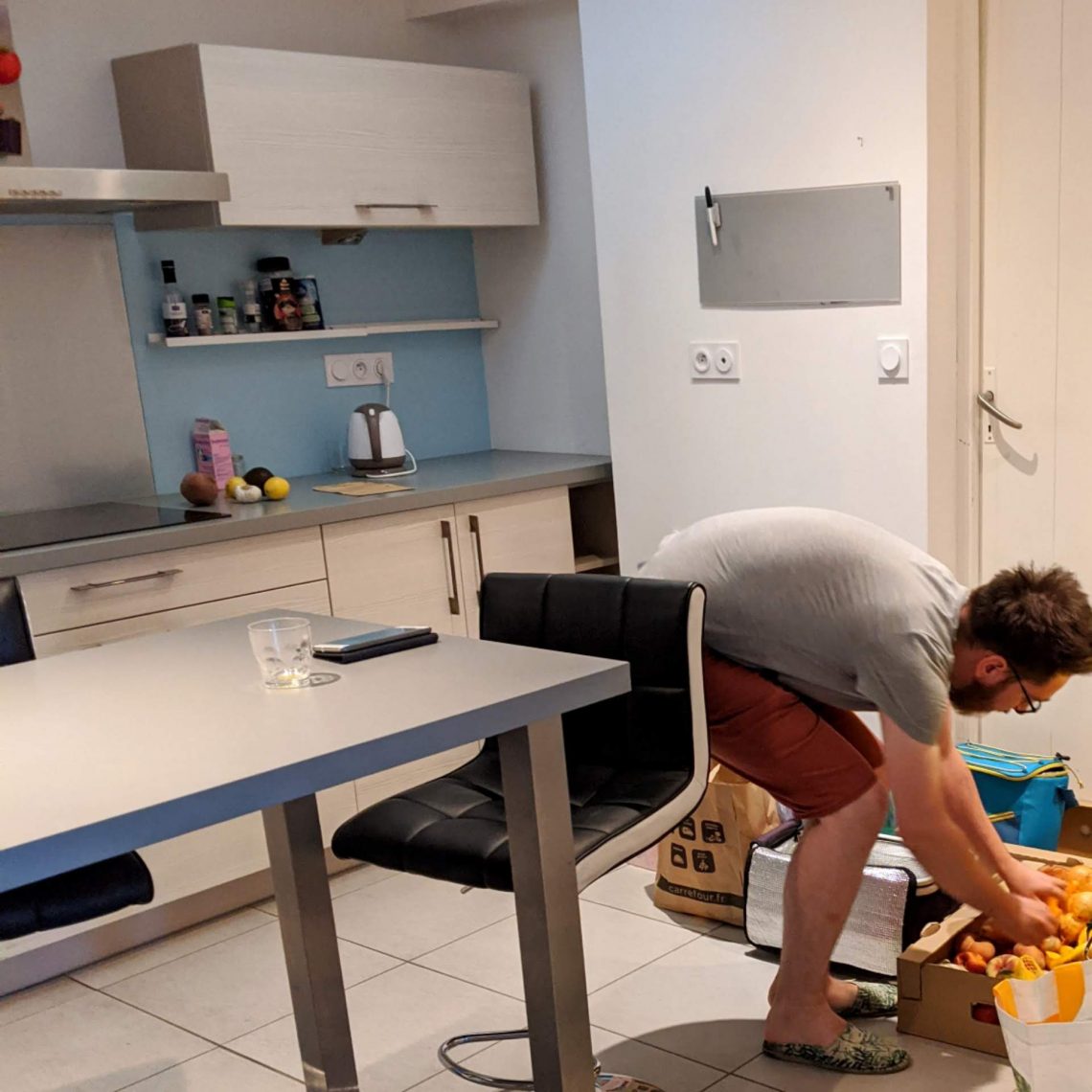 Faire ses courses en cinq minutes