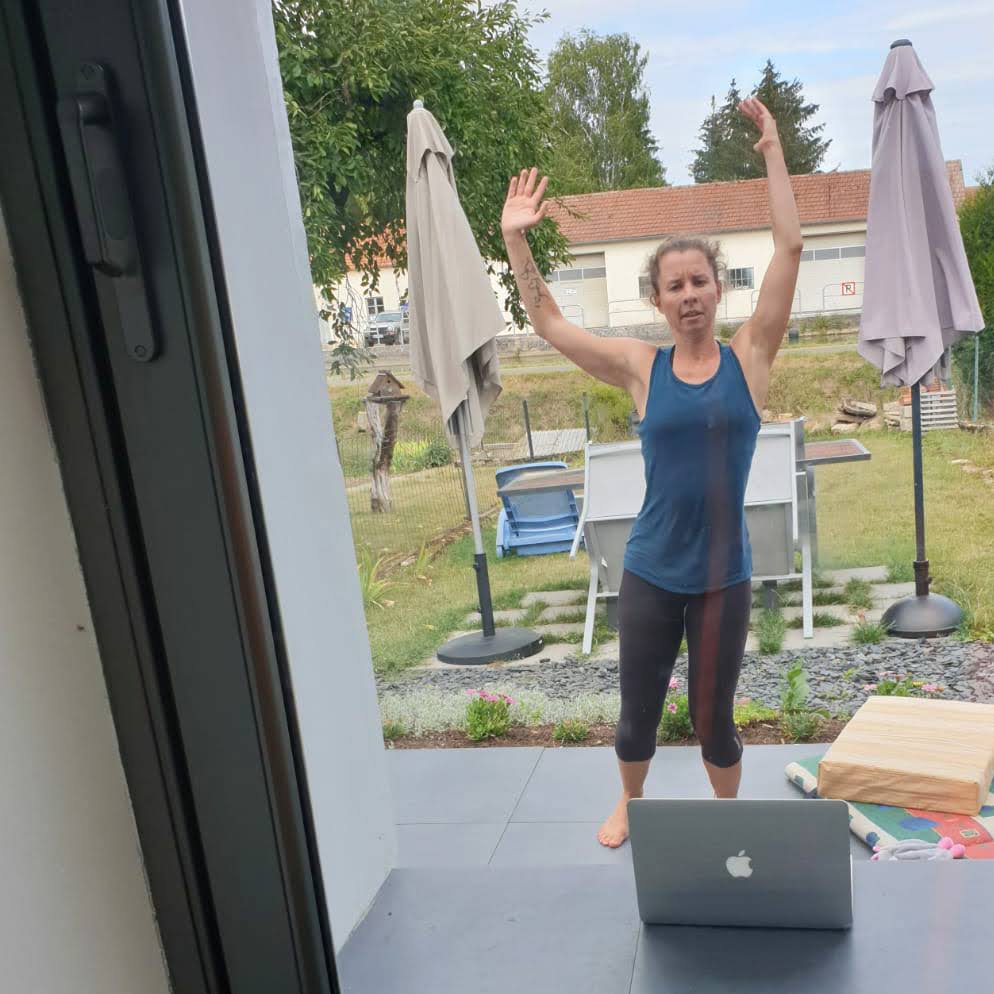 Séance fitness pour maman