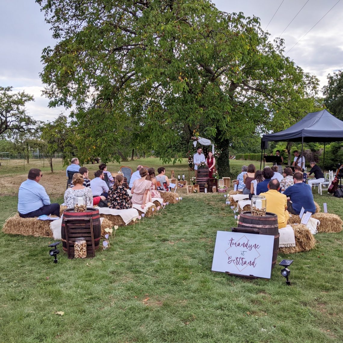 Tout le monde est là pour la cérémonie