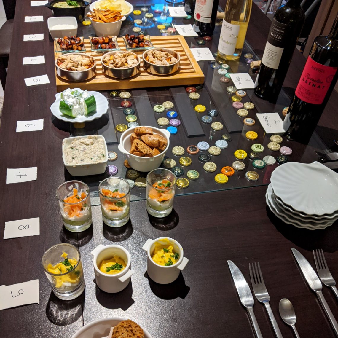 Un repas digne des grands chefs