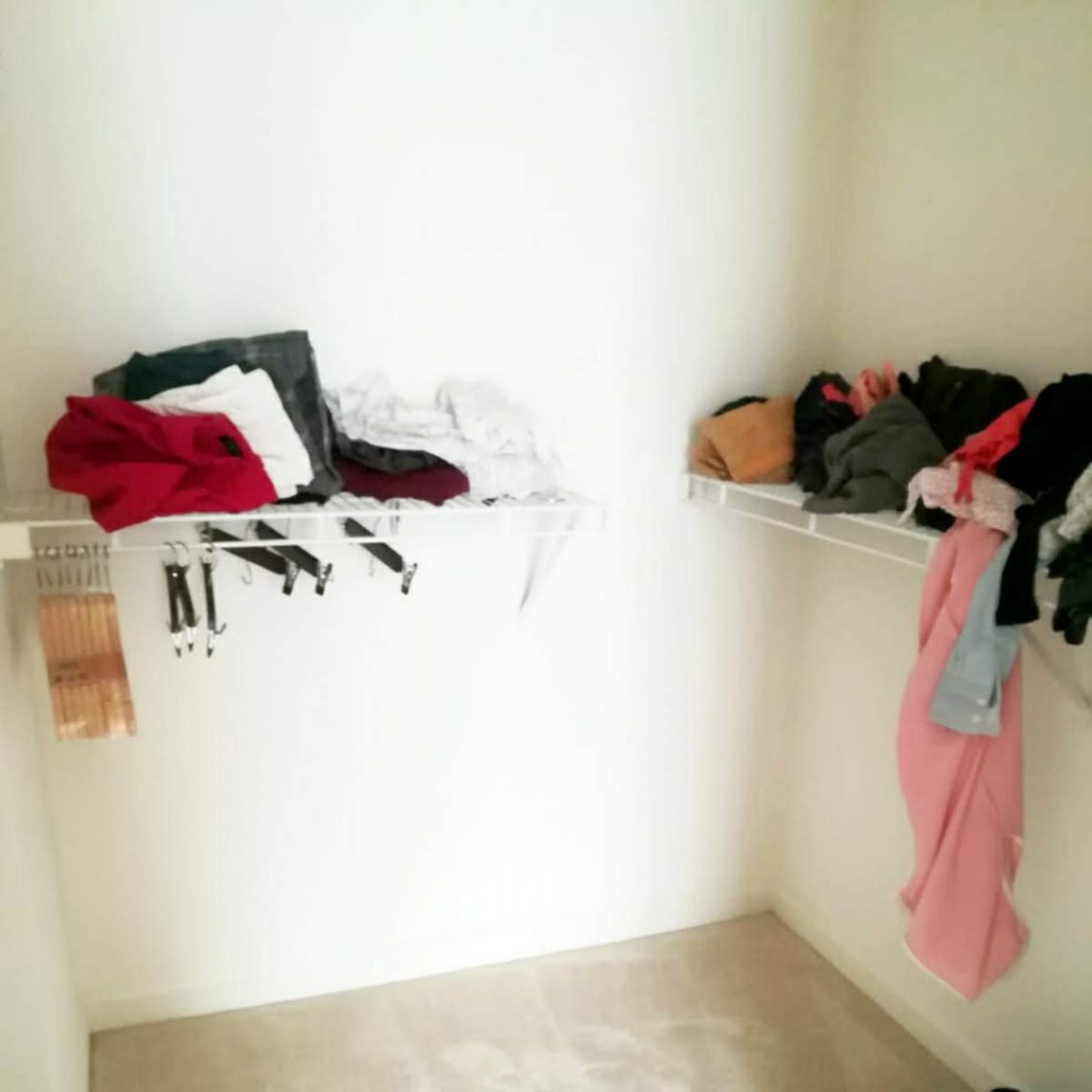 Dressing un peu vide