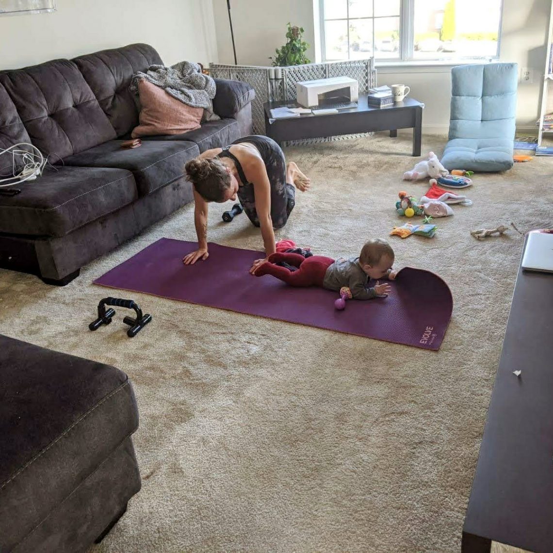 Faire du sport à la maison