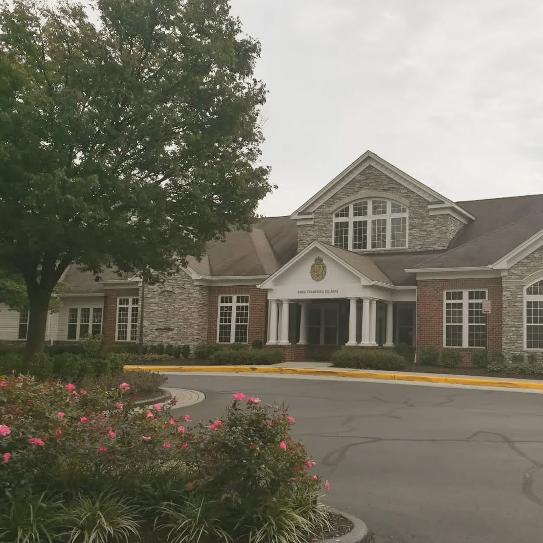 Le bureau d'accueil de la résidence