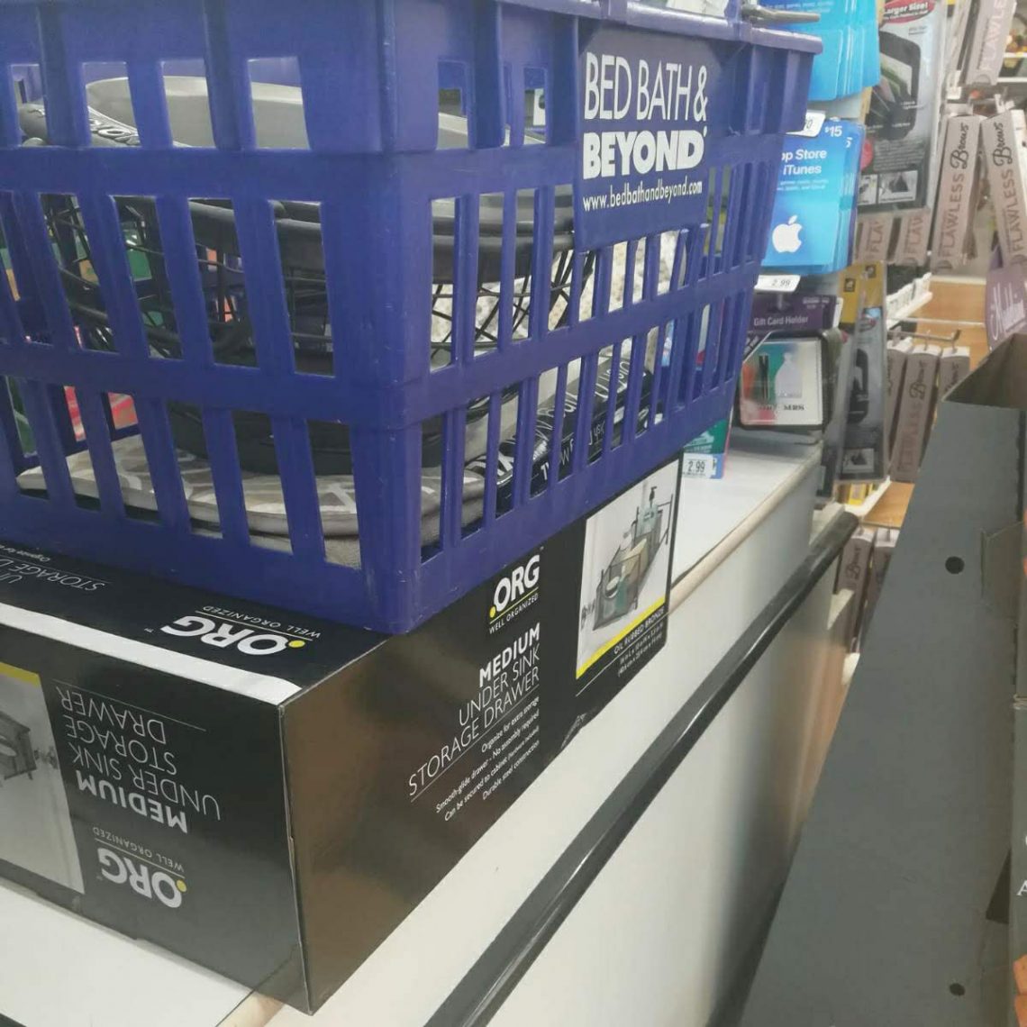 Shopping à bed bath and beyond