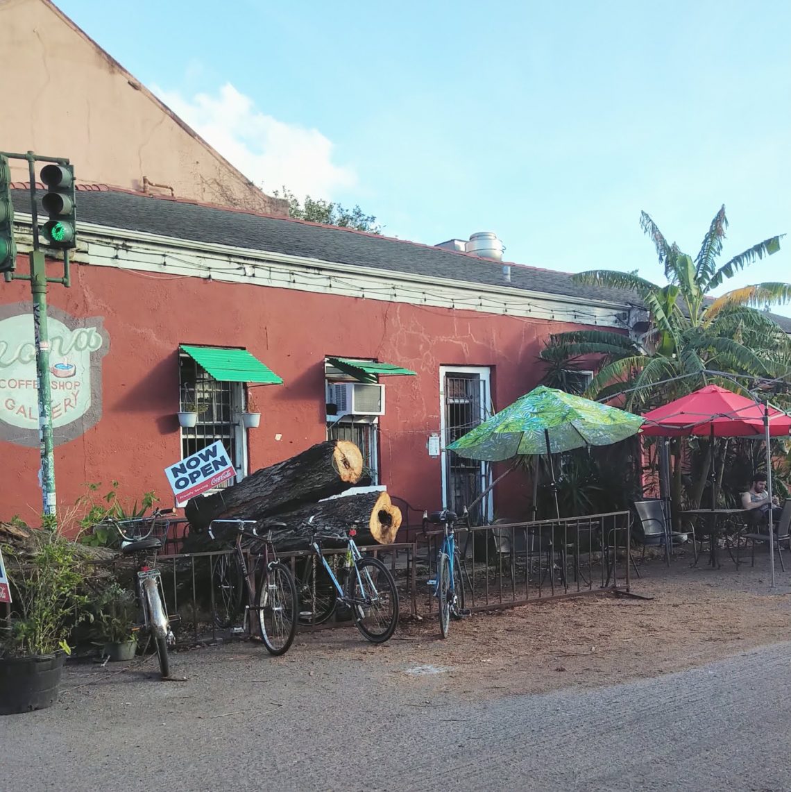 Les rues après la tempête