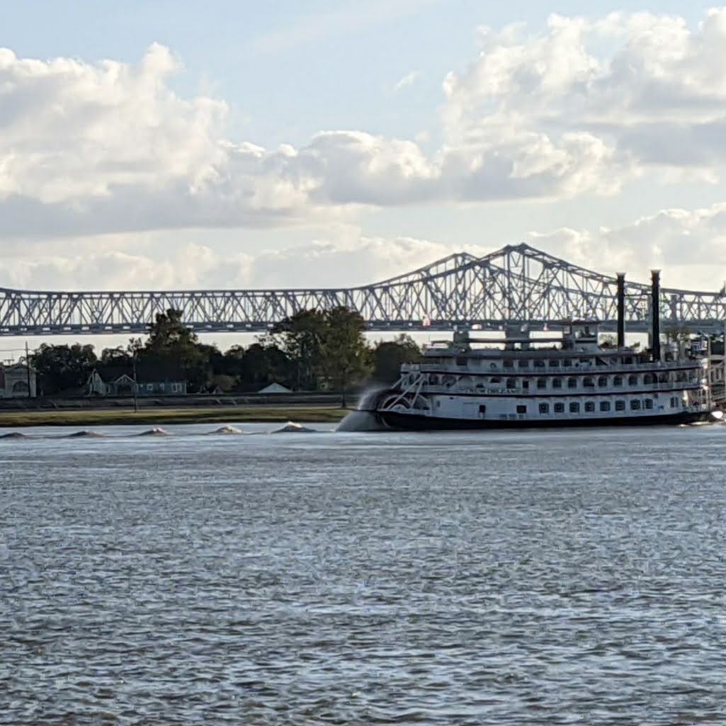 Les bateaux à aube sur le mississippi