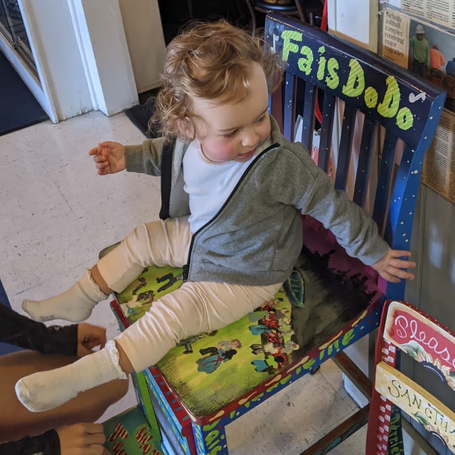 Bébé fait une blague