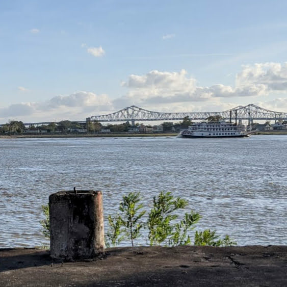 Les bateaux sur le mississippi
