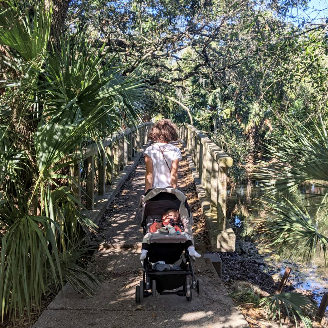 Les chemins du City Park