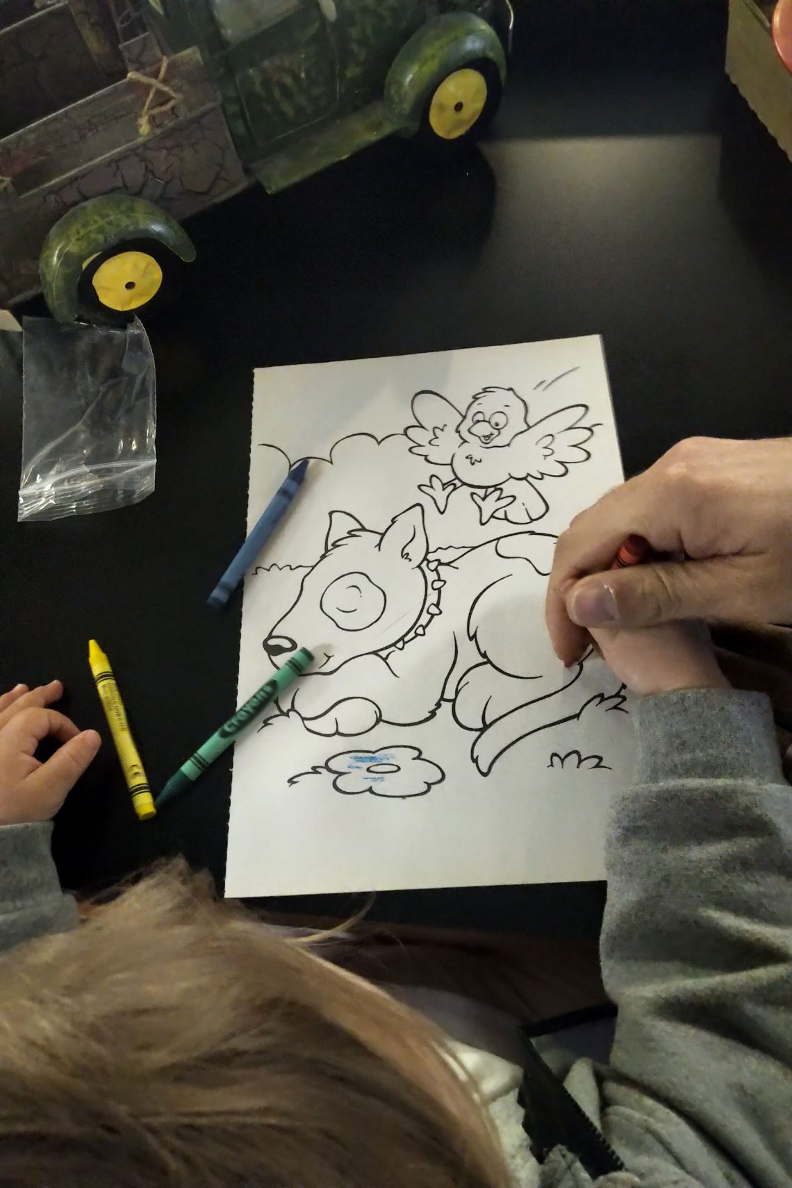 On attend au restaurant