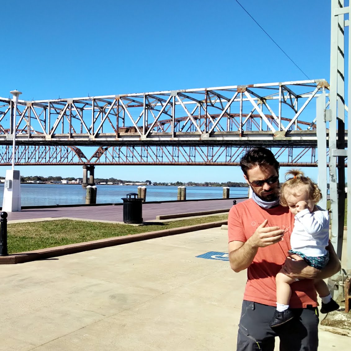 Pause déjeuner à Morgan City