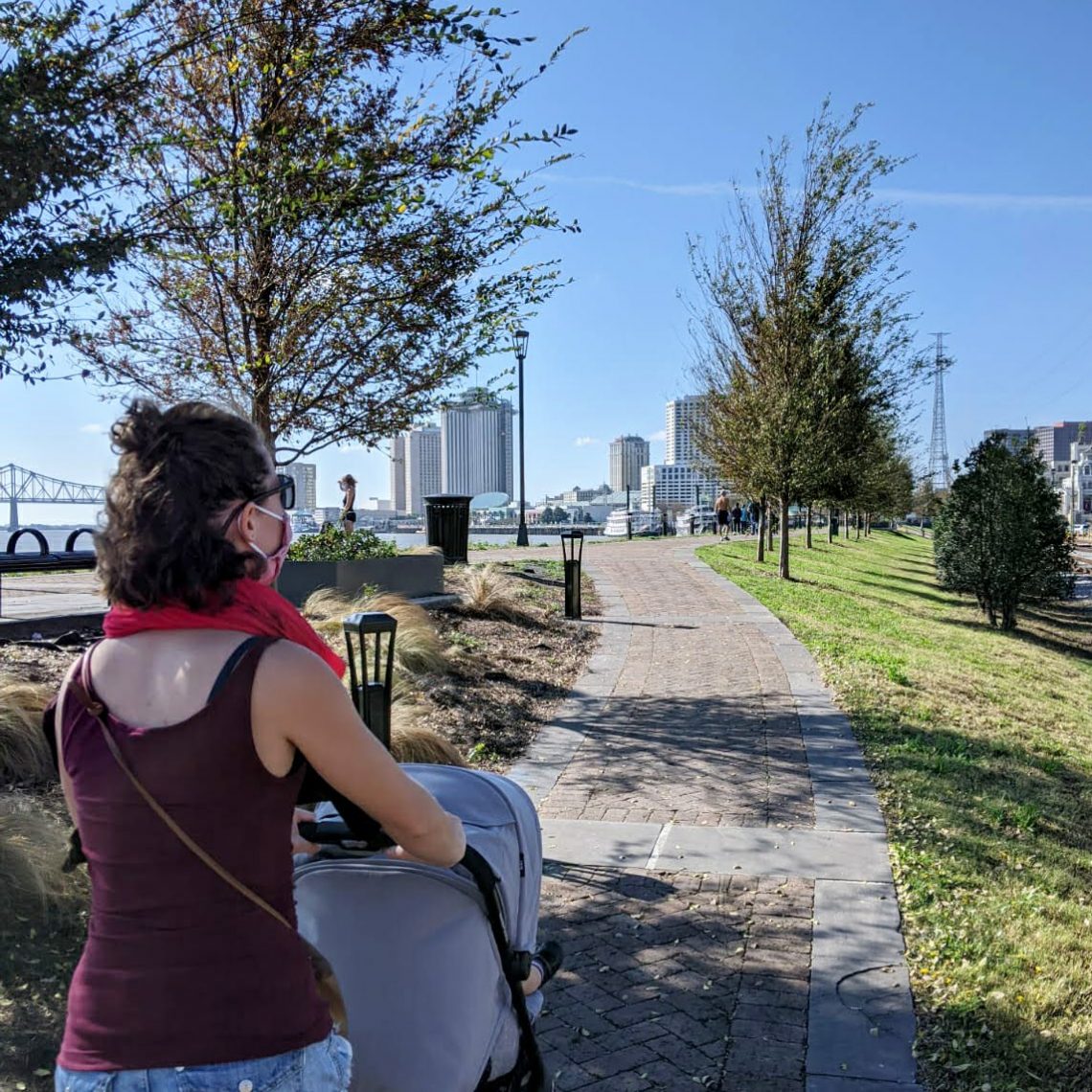 Promenade le long du Mississippi