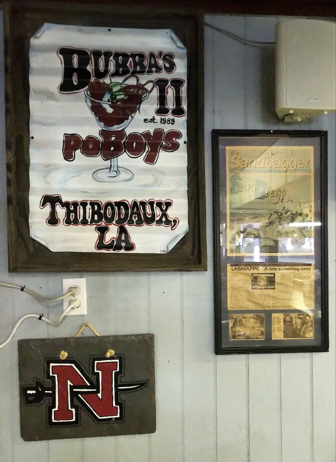 Bubba 2 Po-Boy à Thibodaux