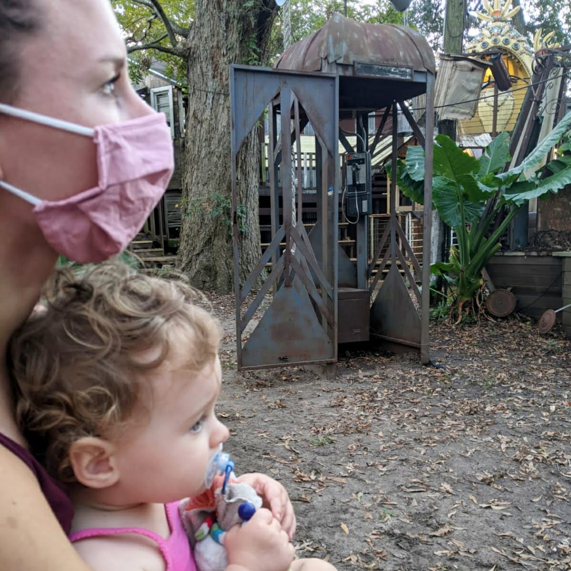 Spectacle inattendu avec bébé