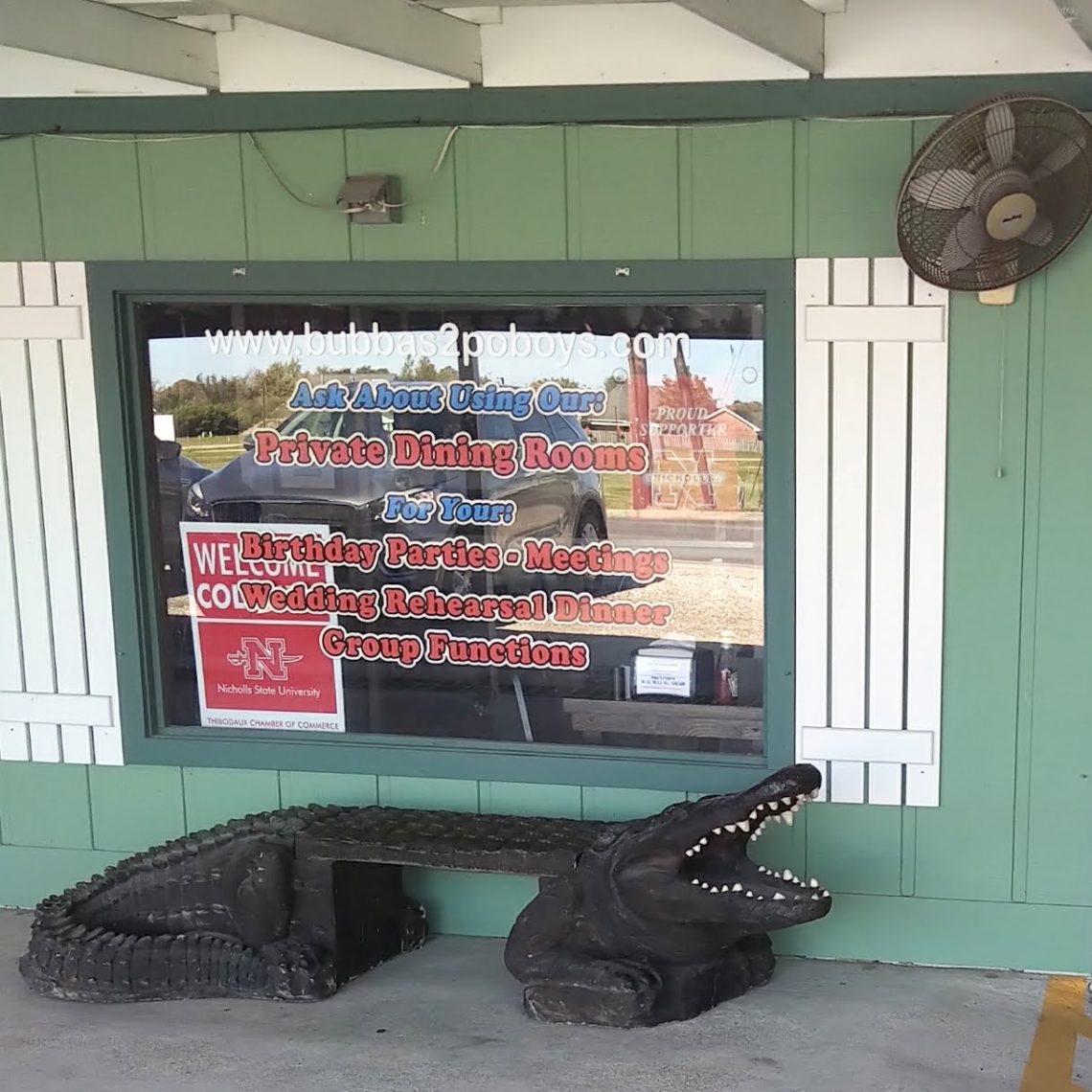 Un restaurant typique de louisiane