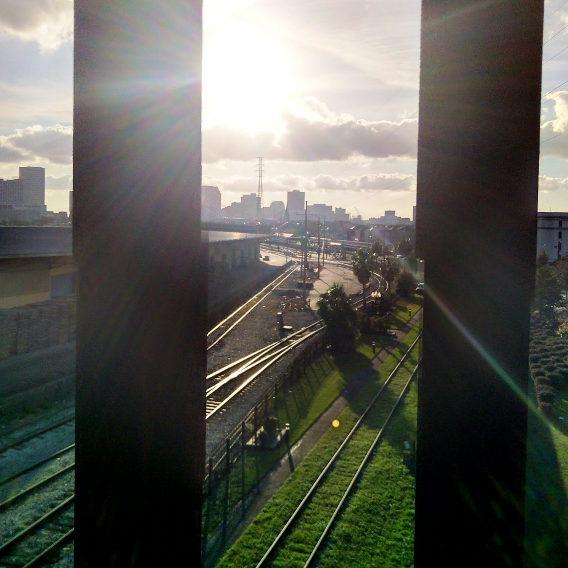 Direction le Crescent Park