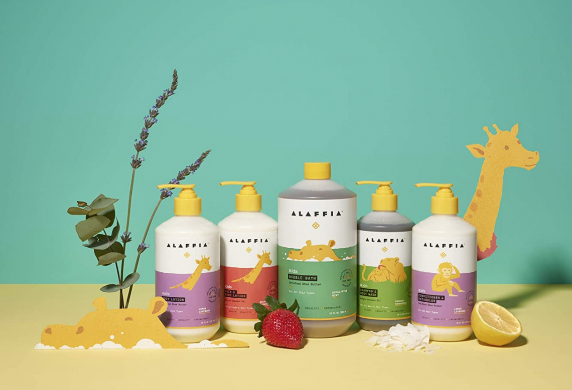 Gamme de produits enfants alaffia