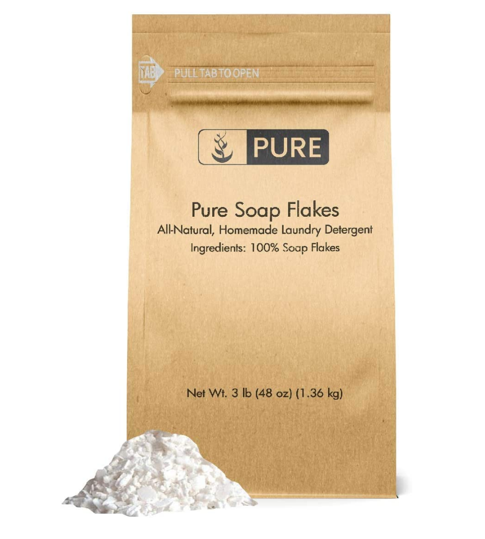 Soap flakes pure