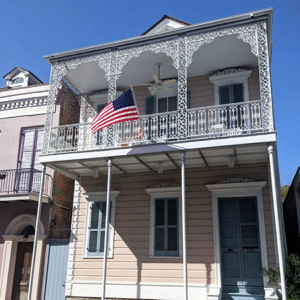 les balcons du quartier francais