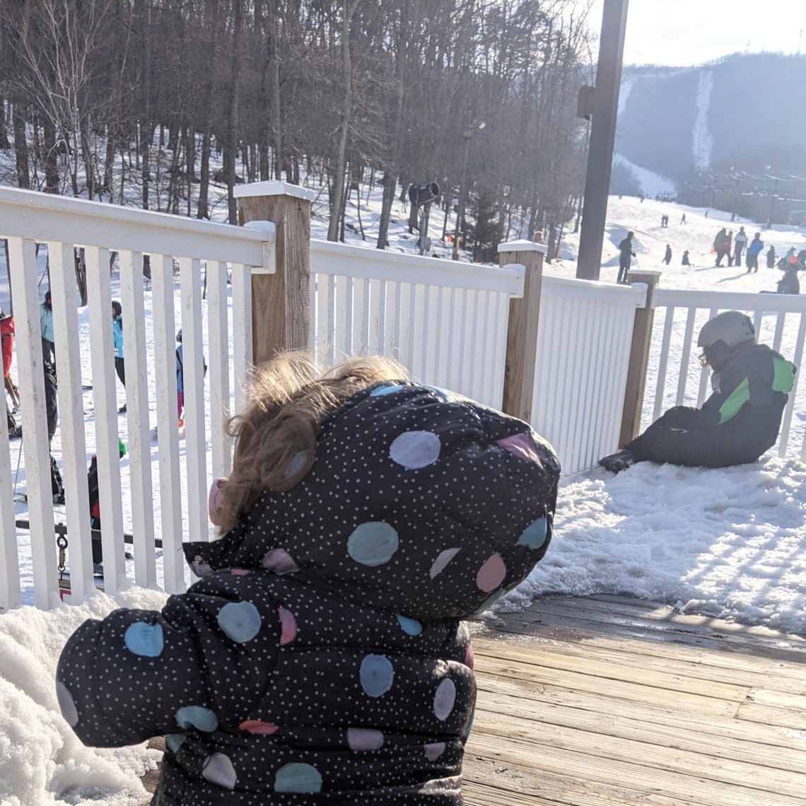 Bébé au ski