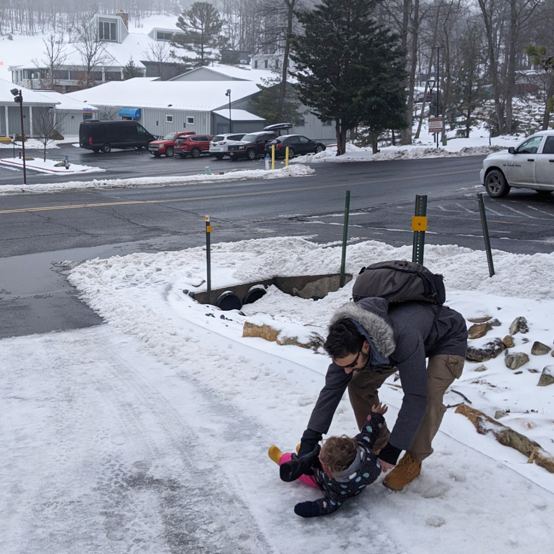 Bébé au ski à massanutten
