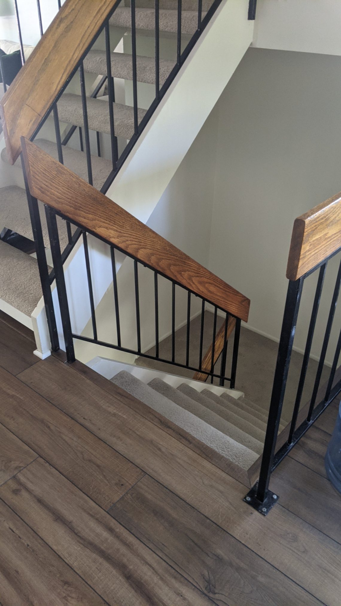 Les escaliers de notre maison