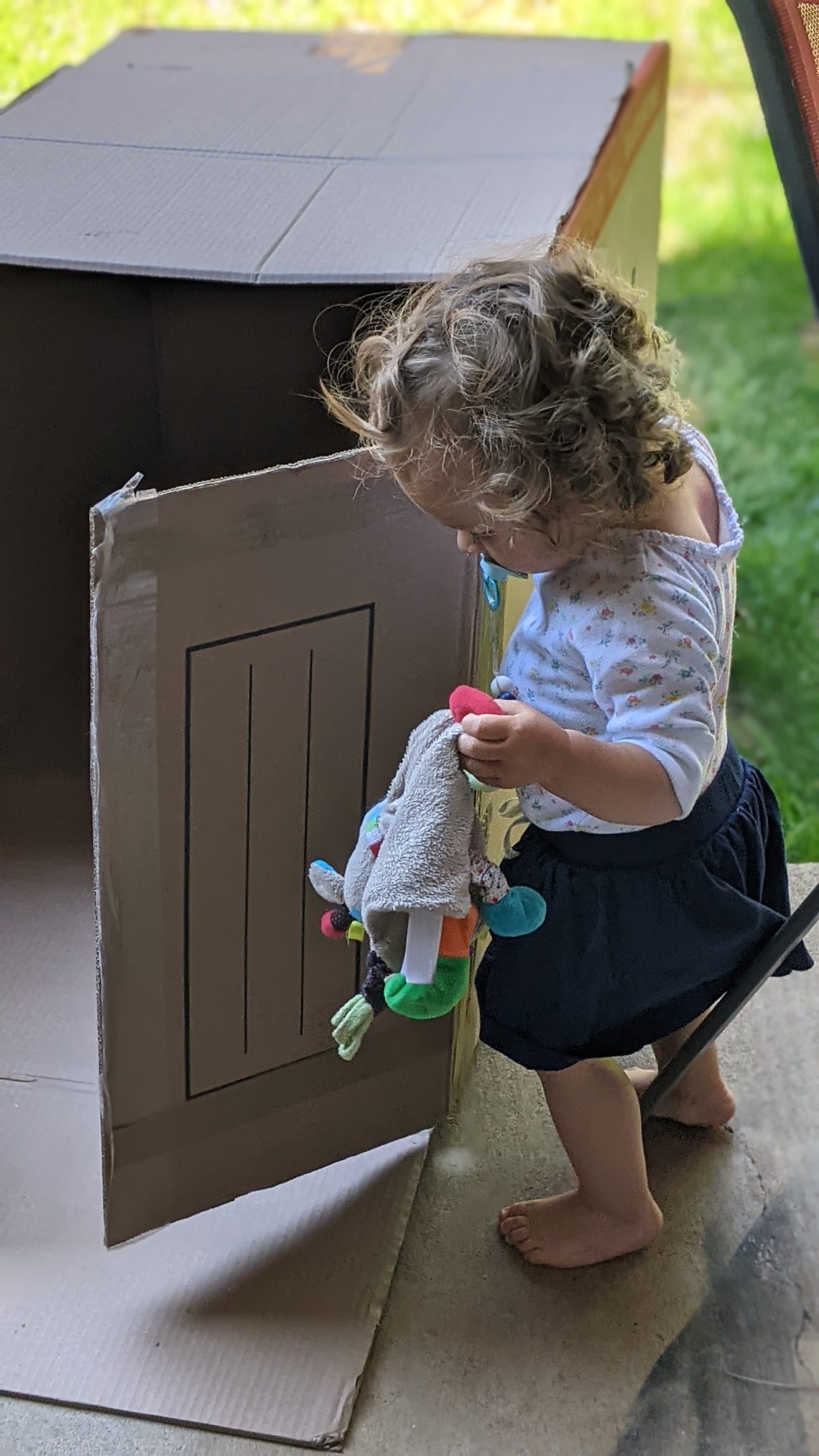 Vivre dans une cabane en attendant