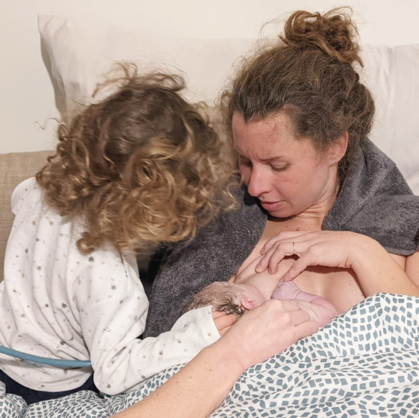 accouchement de sasha à domicile