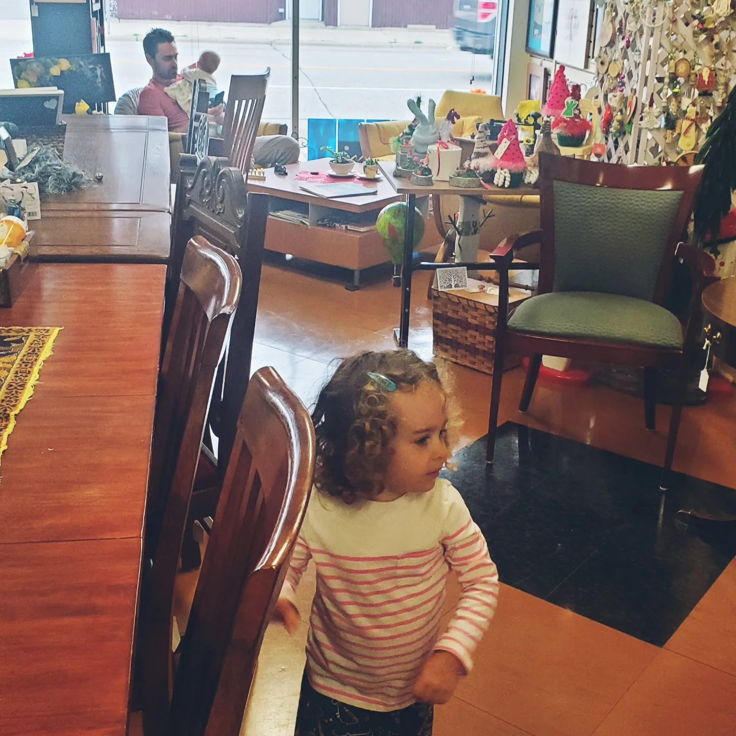 Pause café / tétée