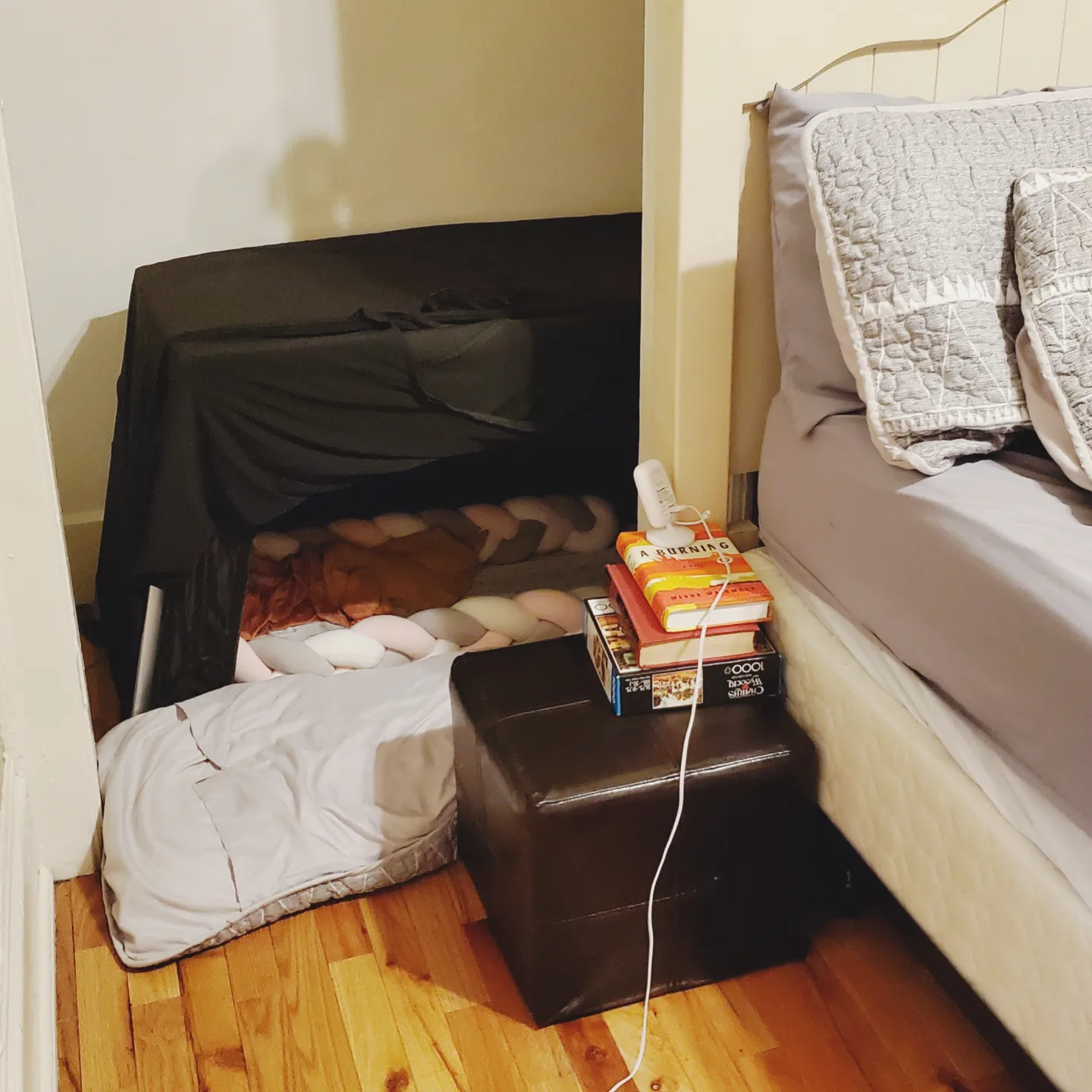 Campement de bébé en voyage