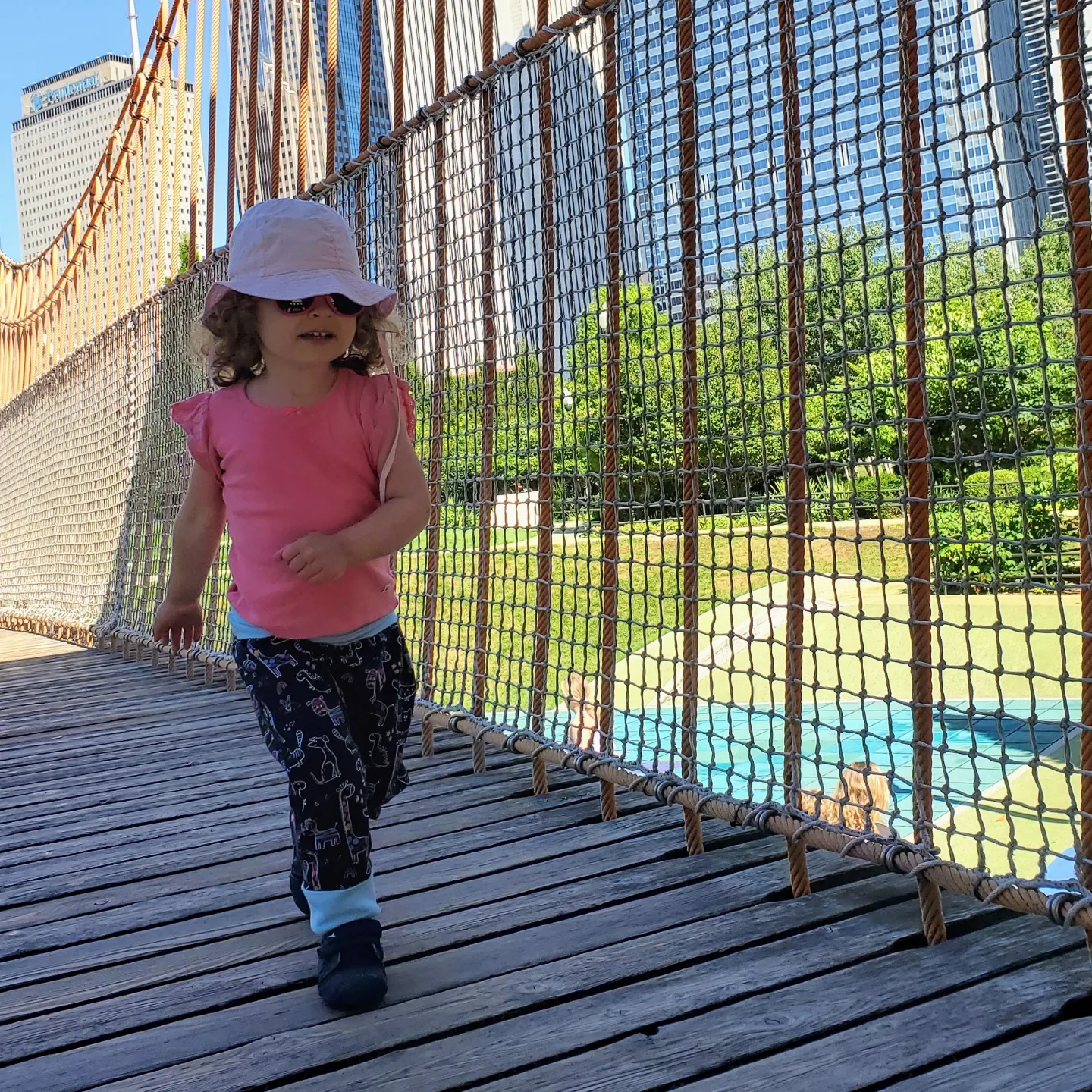 Aire de jeux en plein coeur de la ville