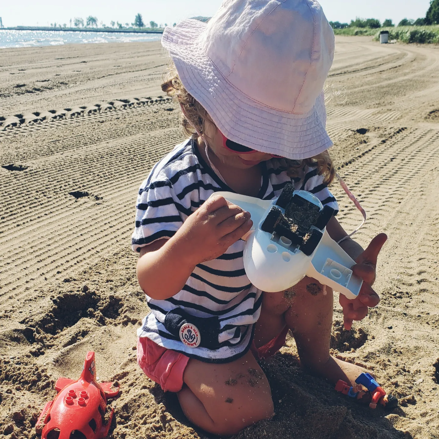 Dernière plage du voyage à Kenosha