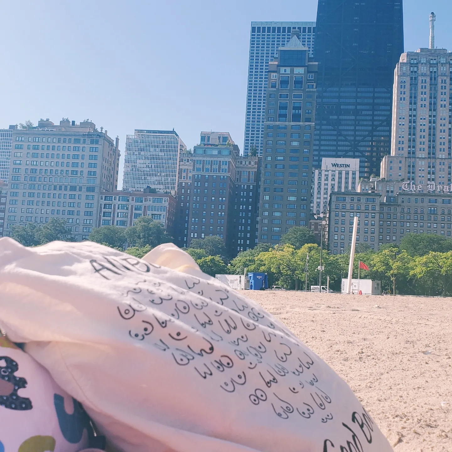 À la plage à Chicago