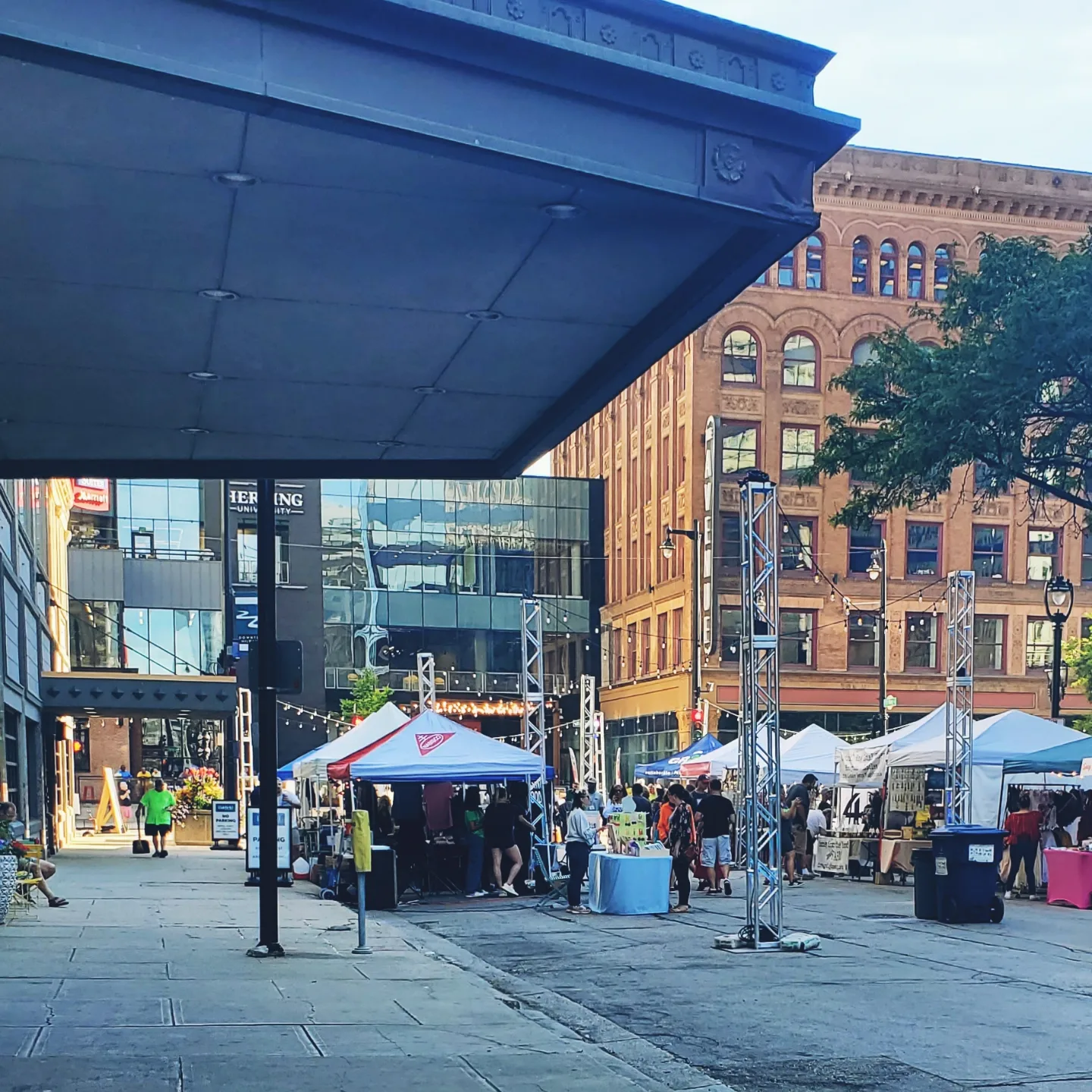 Marché nocturne de Milwaukee