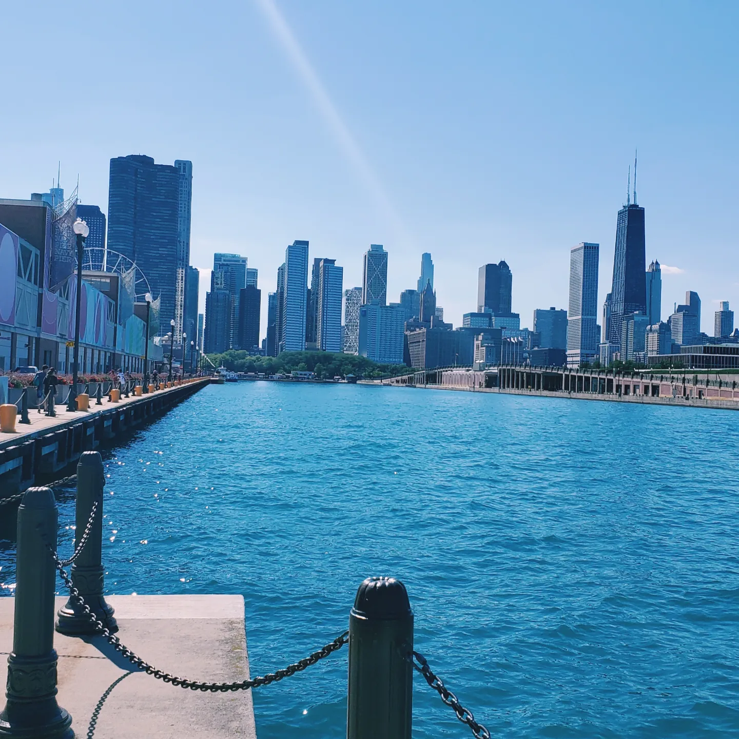 Ville de Chicago depuis la grande roue
