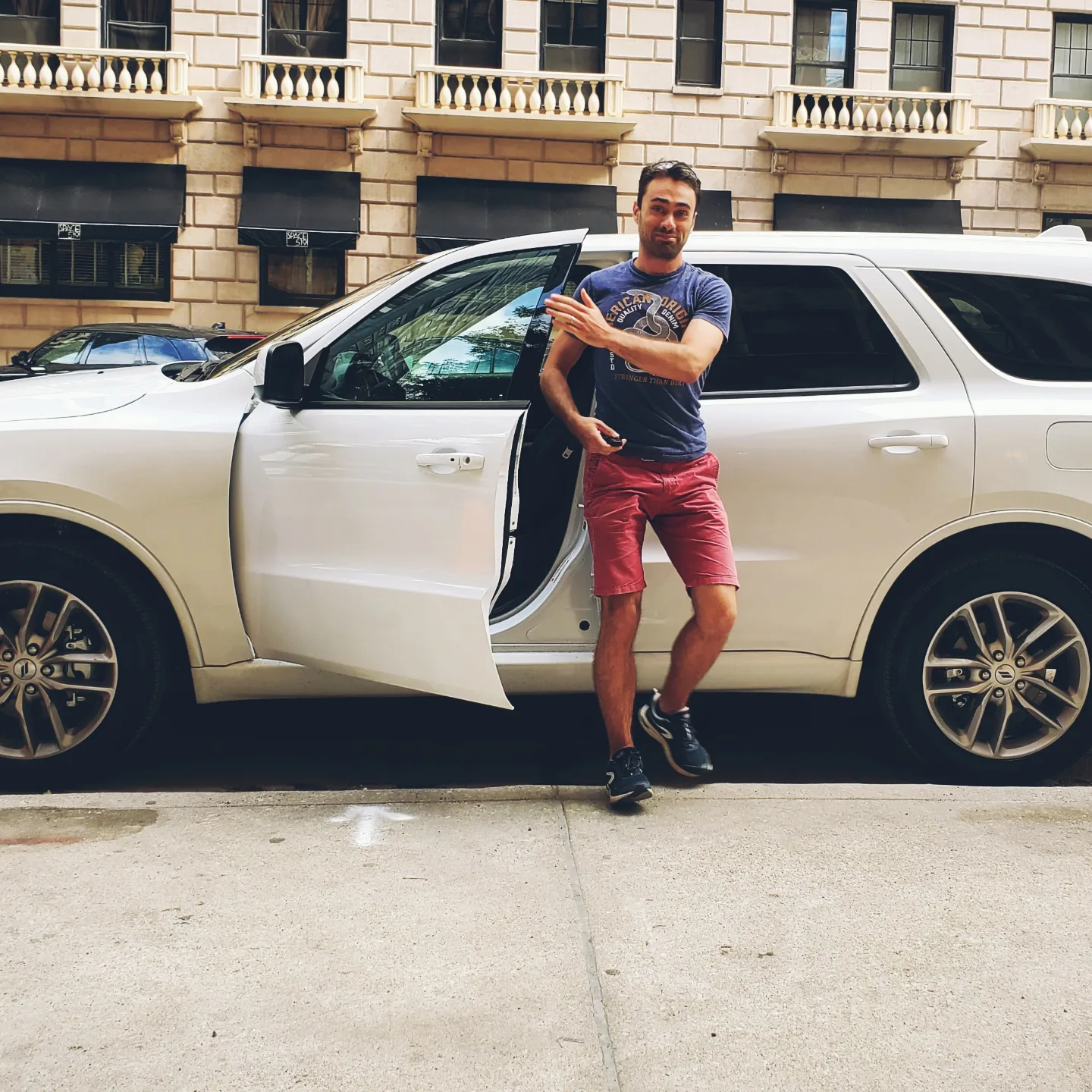 Notre voiture de location surdimensionnée