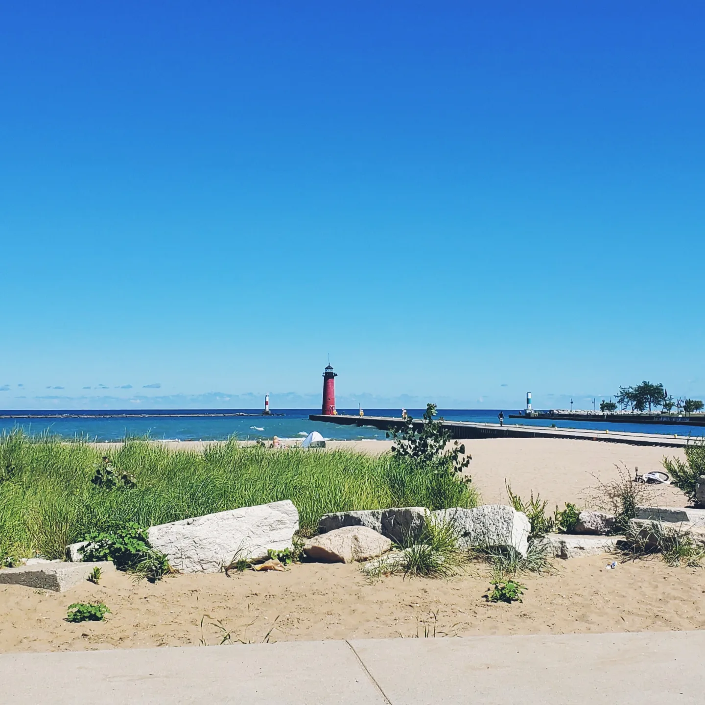 Le lac Michigan est si beau