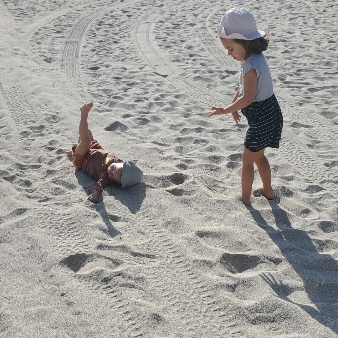 Roulades dans le sable à Miami Beach